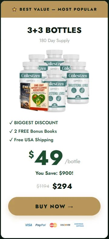 Buy ColestZen 6 Bottle